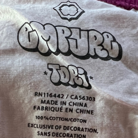 Empyre Tori 90s Berry Corduroy Skate Pants Size 10 - Picture 12 of 13